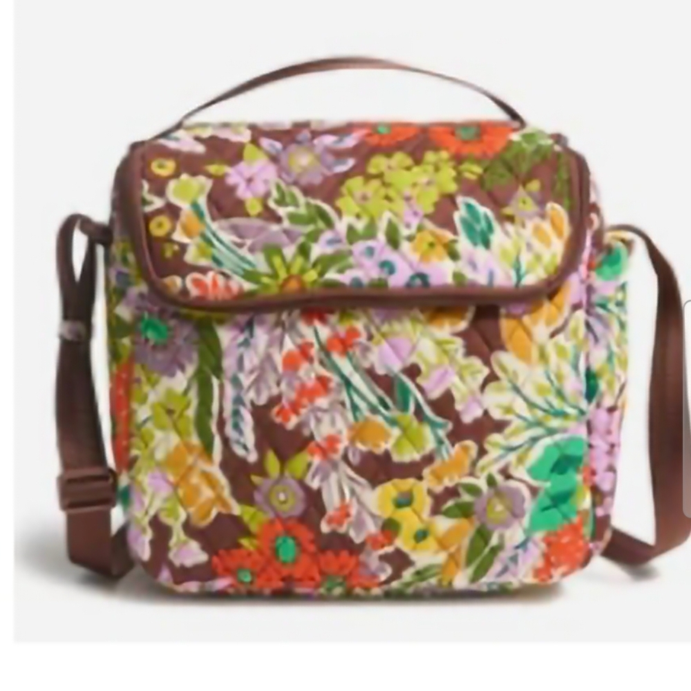 Vera Bradley Floral Brown Food Storage Bag